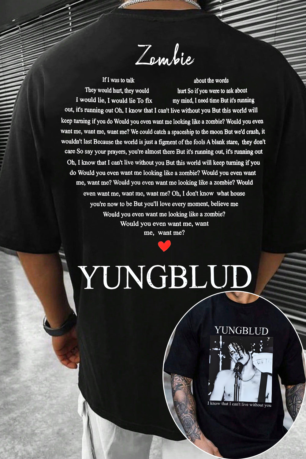 Yungblud & Zombie Shirt For Men