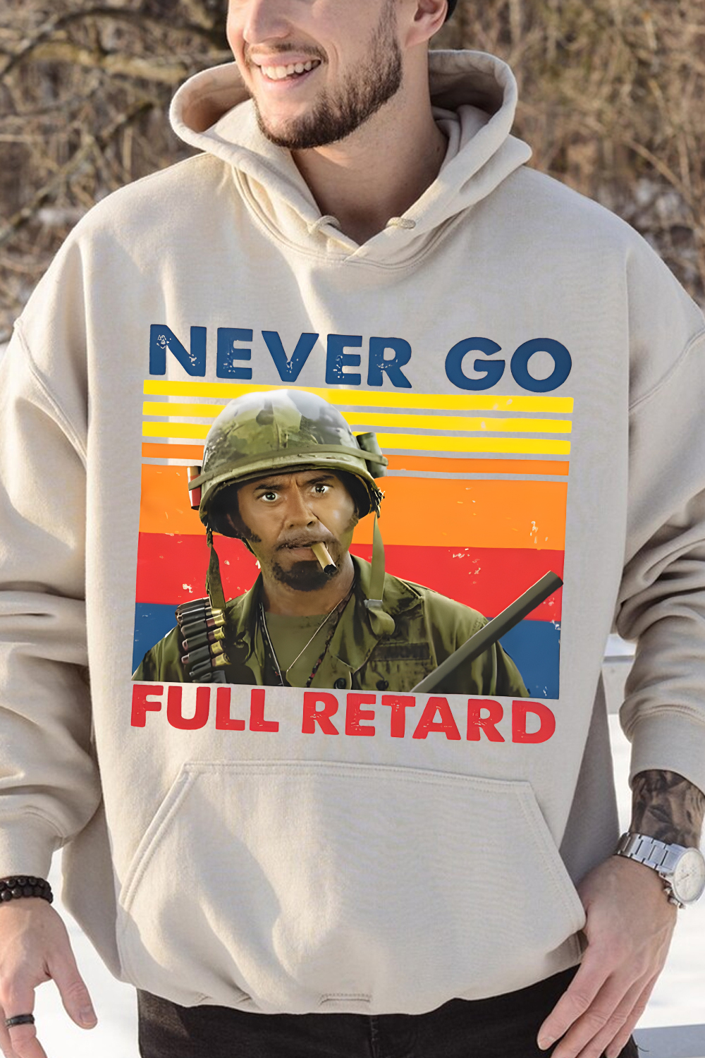 Nevergofullreterrrd Men's Hoodie