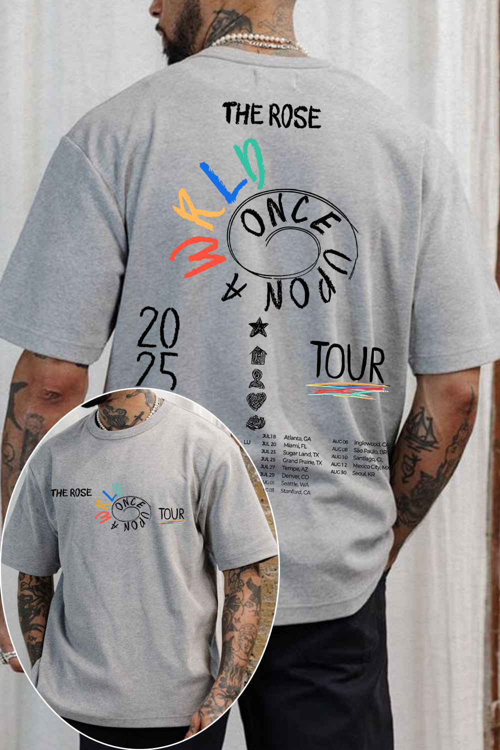 The Rose Band  shirt