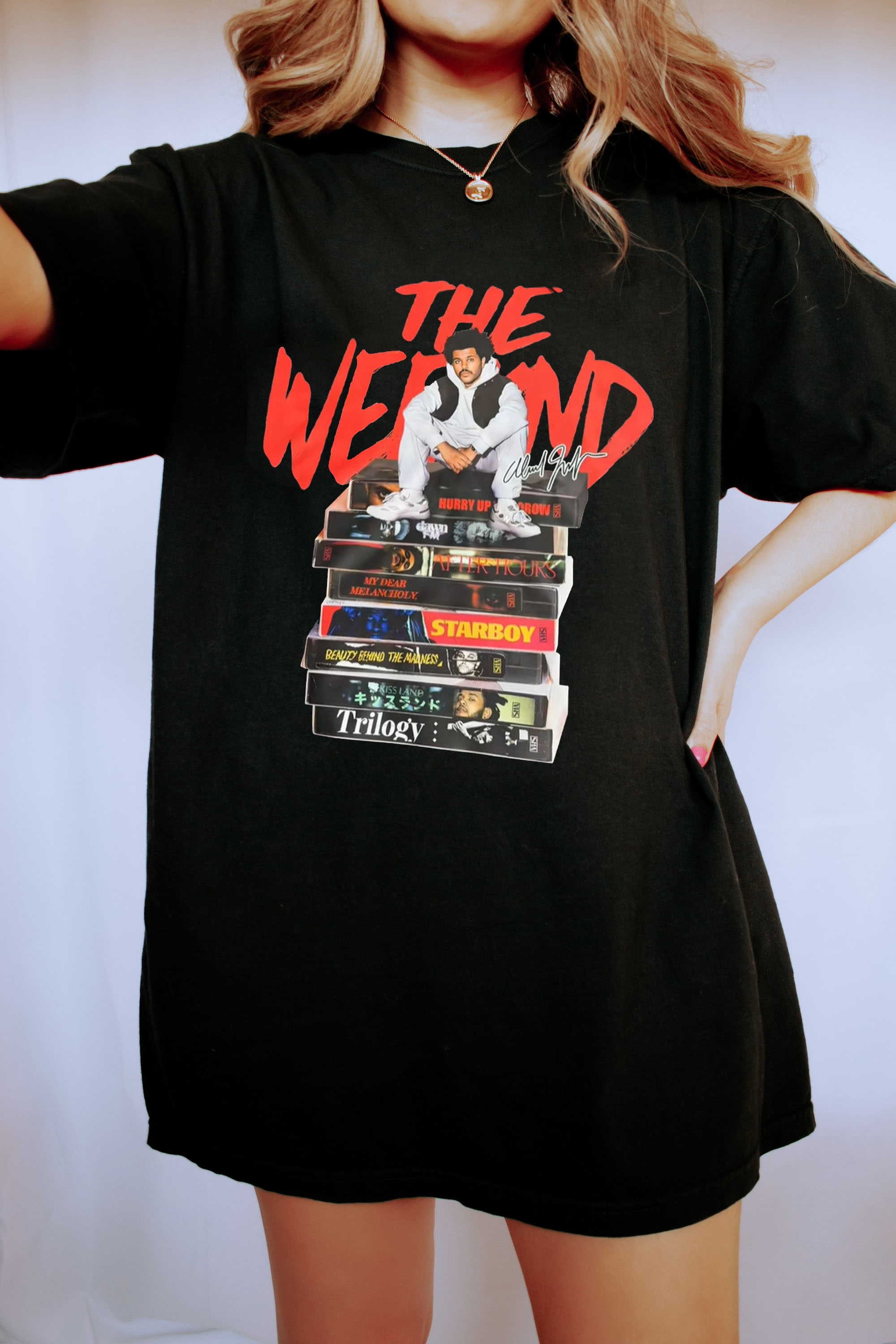 The Weeknd Album Hurry Up Tomorrow Tee For Women