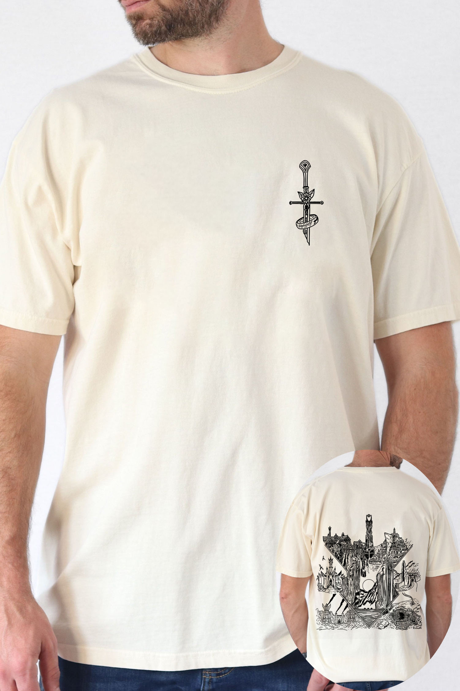 LOTR Middle Earth Inspired Tee For Men