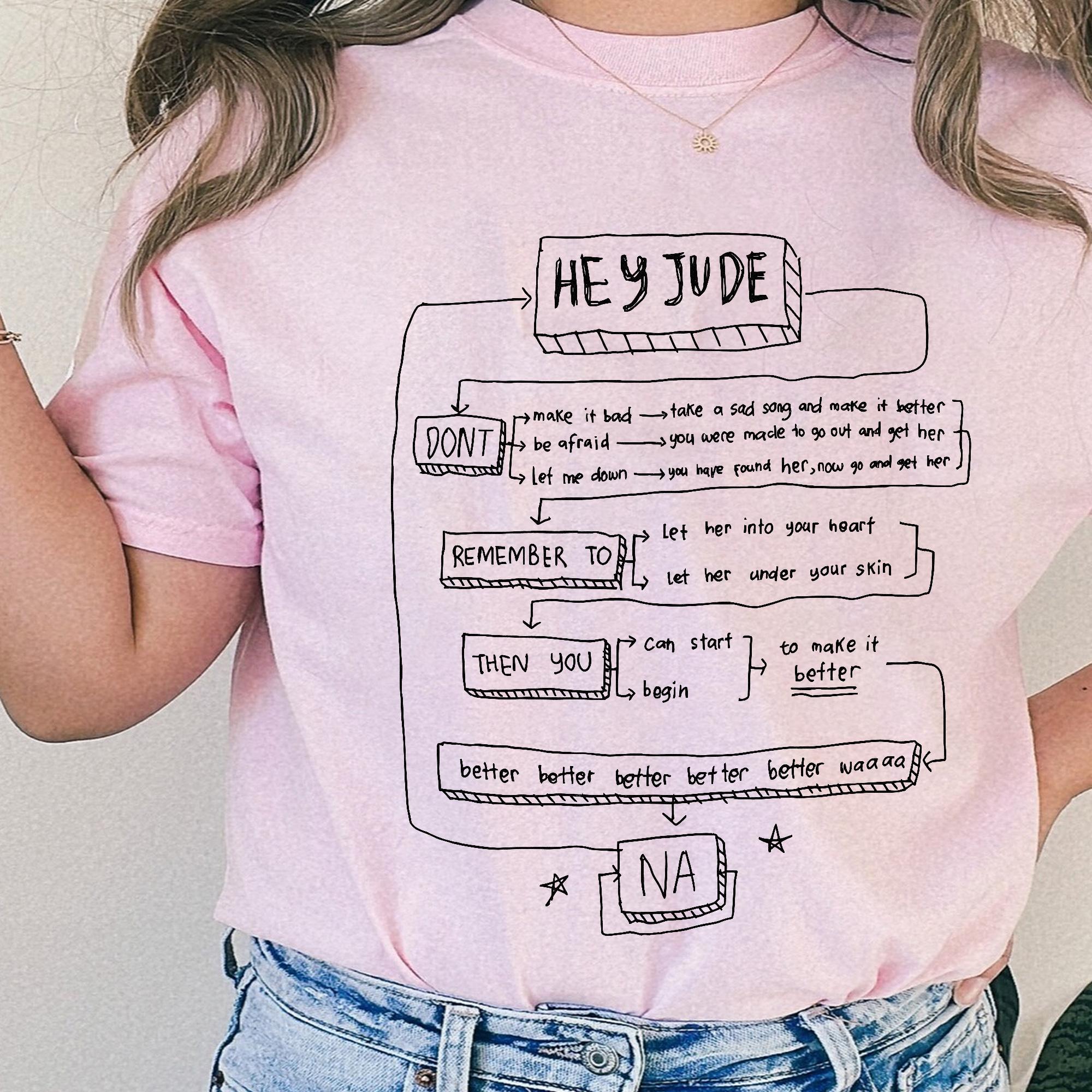 Hey Jude �C The Beatles Vintage Shirt