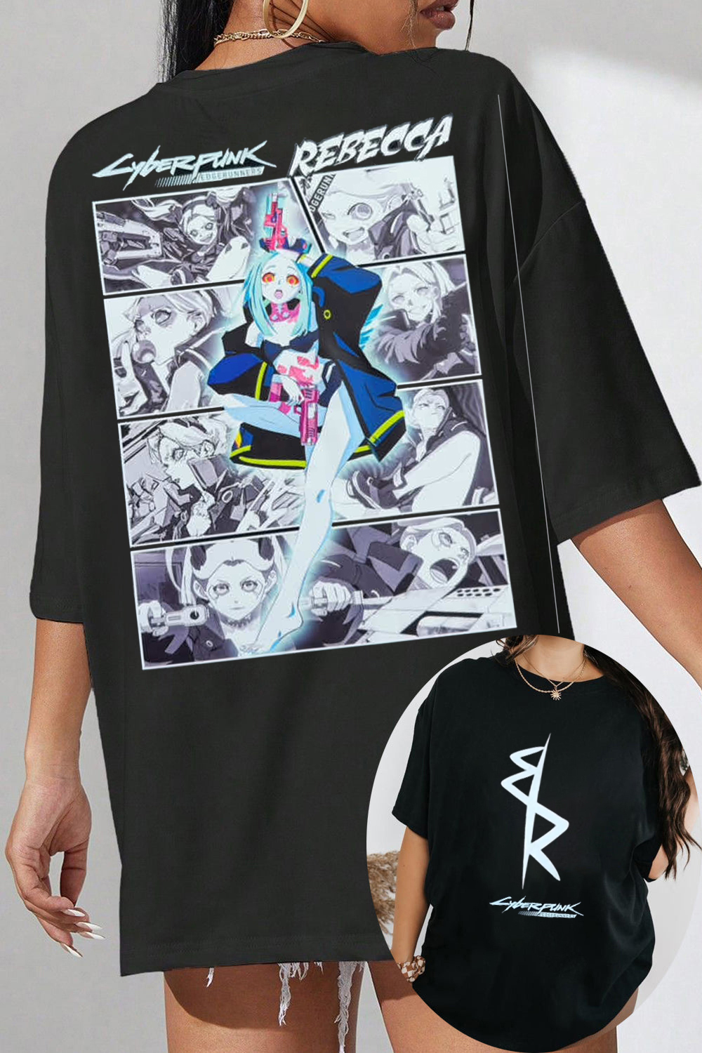 Rebecca CPE Anime Unisex Tshirt