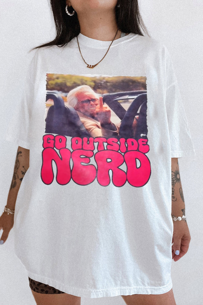 Uncle Baby Billy GO Outside Nerd WoMen shirt