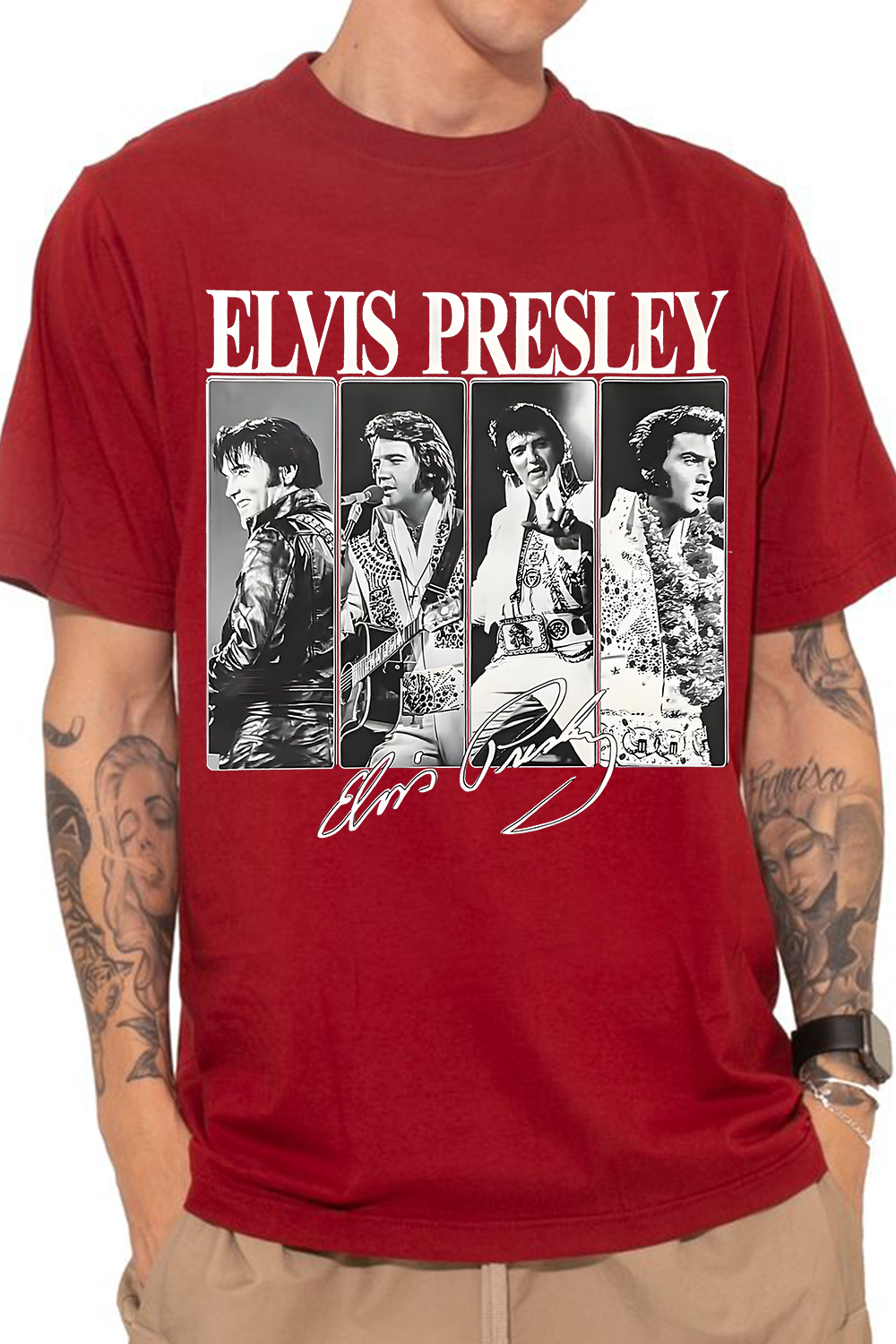 Elvis Presley T Shirt For Men