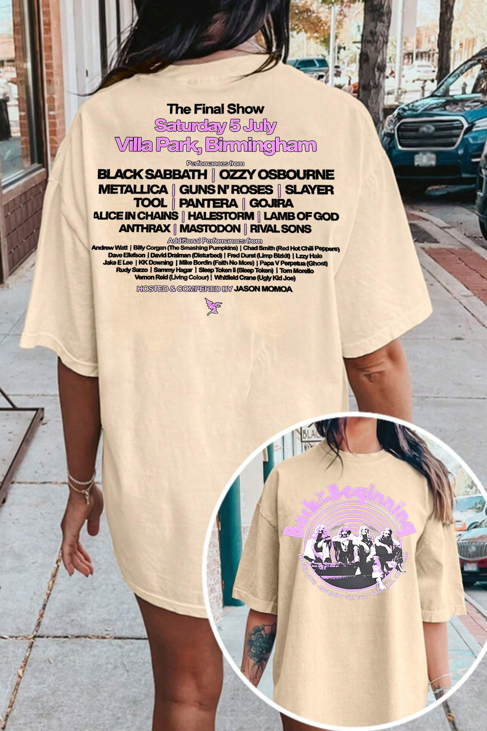 Blacksabbath Ozzy Osbourne women tee