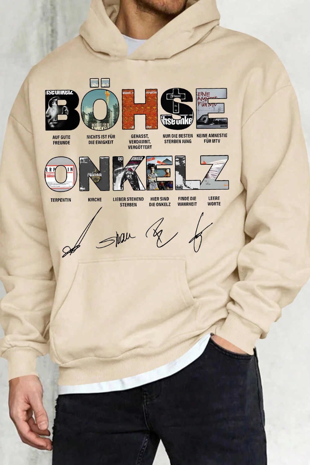 Bohse Onkelz 🤟 Men's Hoodie