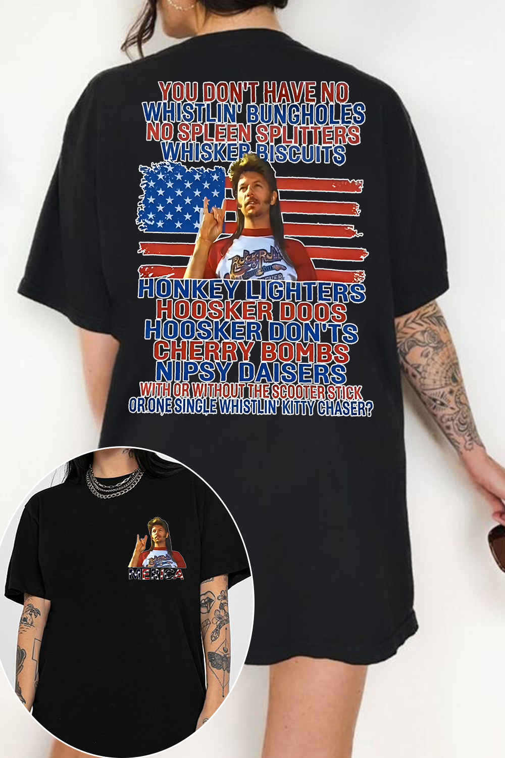 Joe Dirt 2-Sided Women's T-shirt