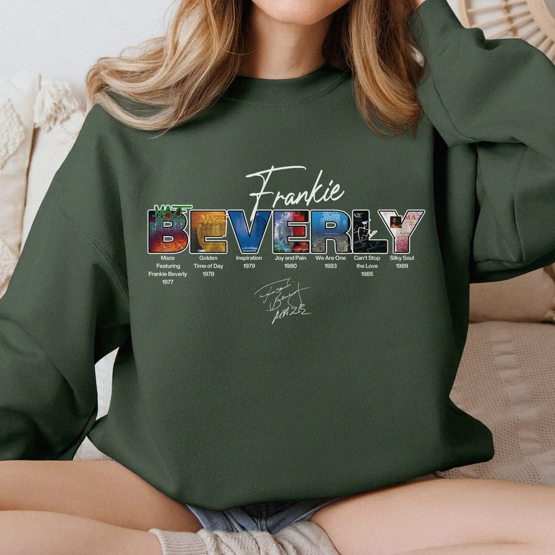 Frankie BEVERLY  Long Sleeve Sweatshirt