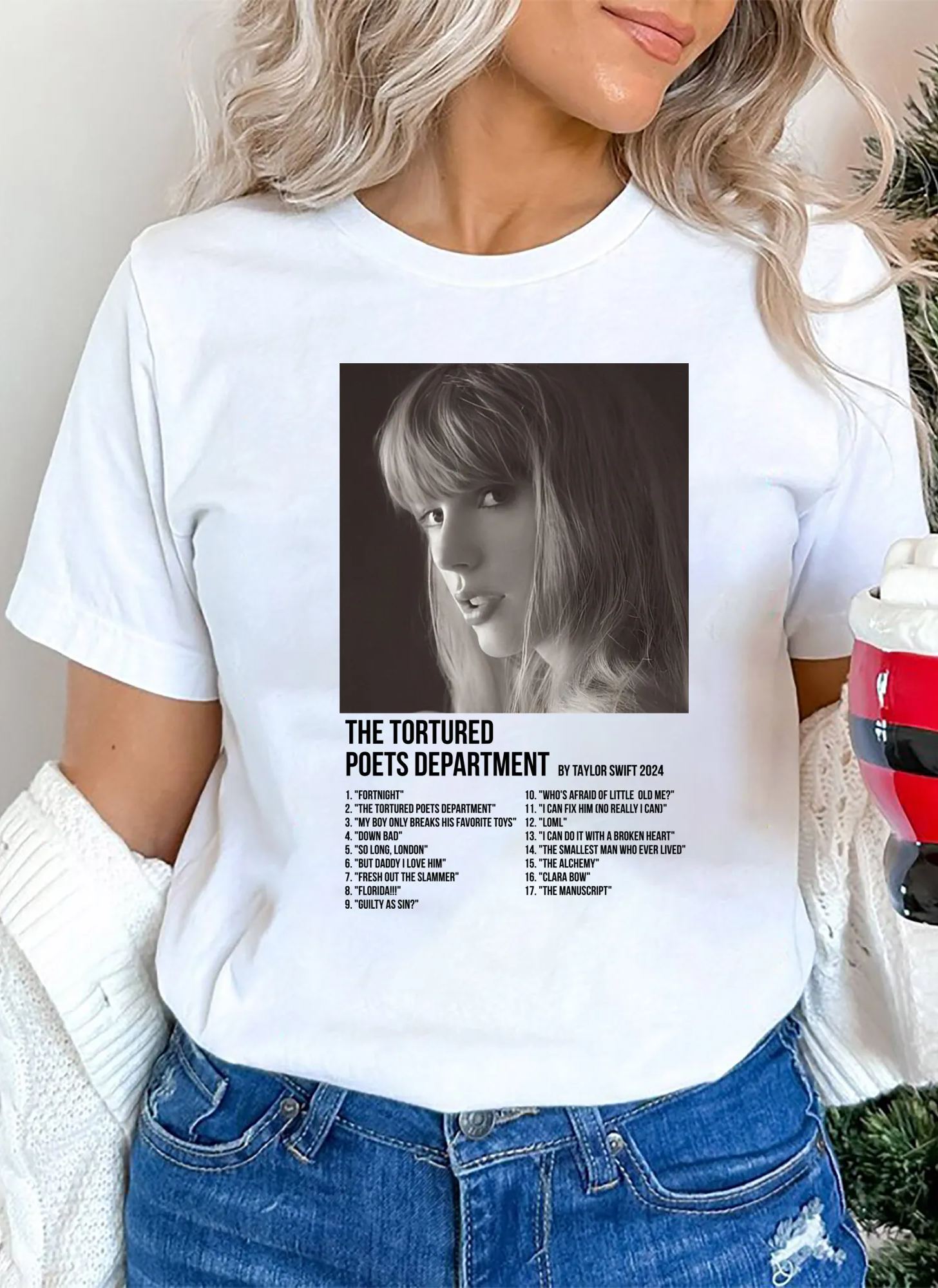 The Tortured Poets Department Taylor New Album 2024 Tshirt