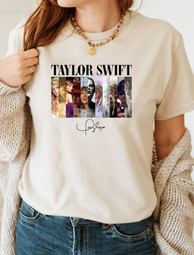 Vintage T S Album Signature T-shirt