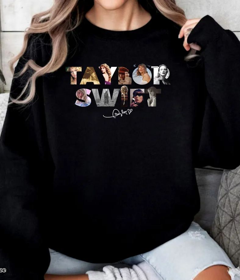 Retro Taylor Swift Album Sweatshirt