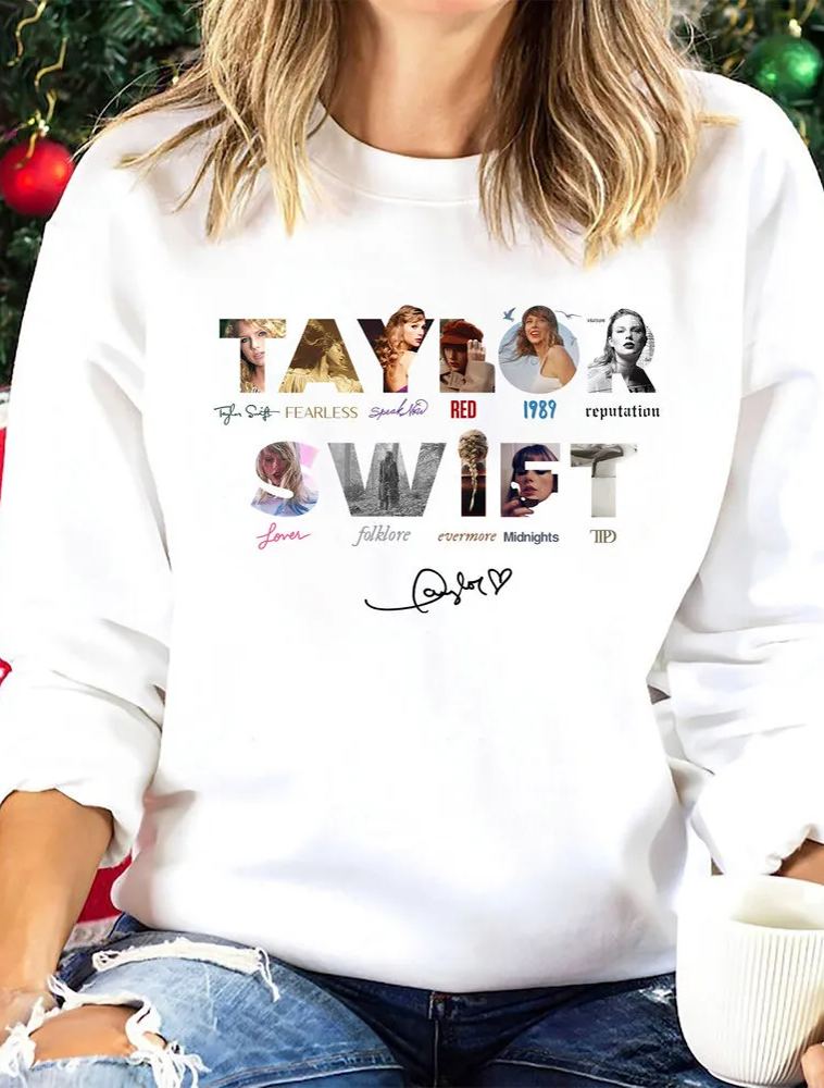 Vintage T S Album Signature Sweatshirt
