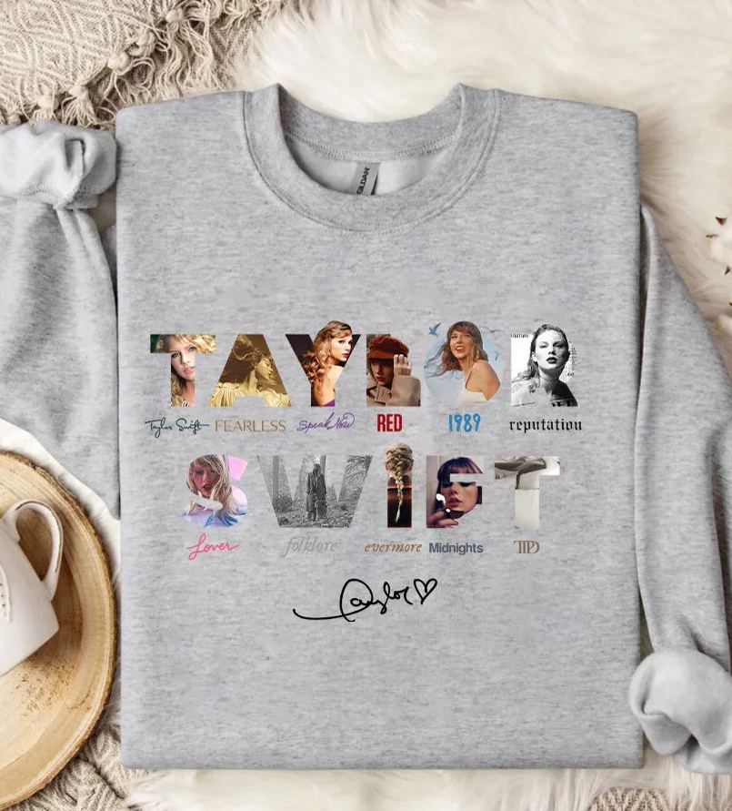 Vintage T S Album Signature Sweatshirt