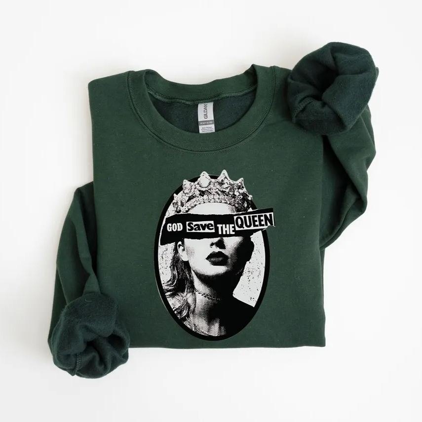 God Save The Queen Crewneck