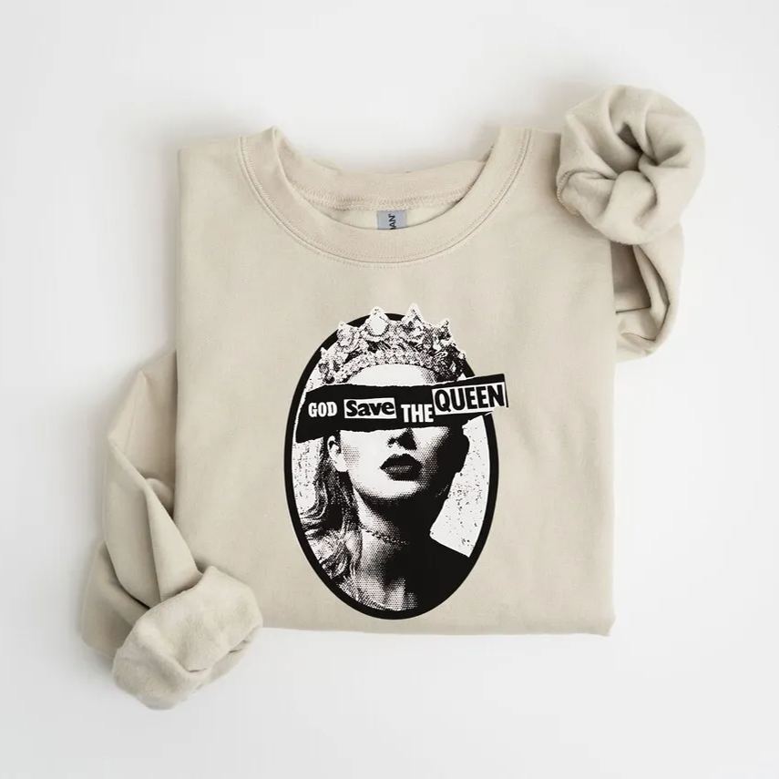 God Save The Queen Crewneck