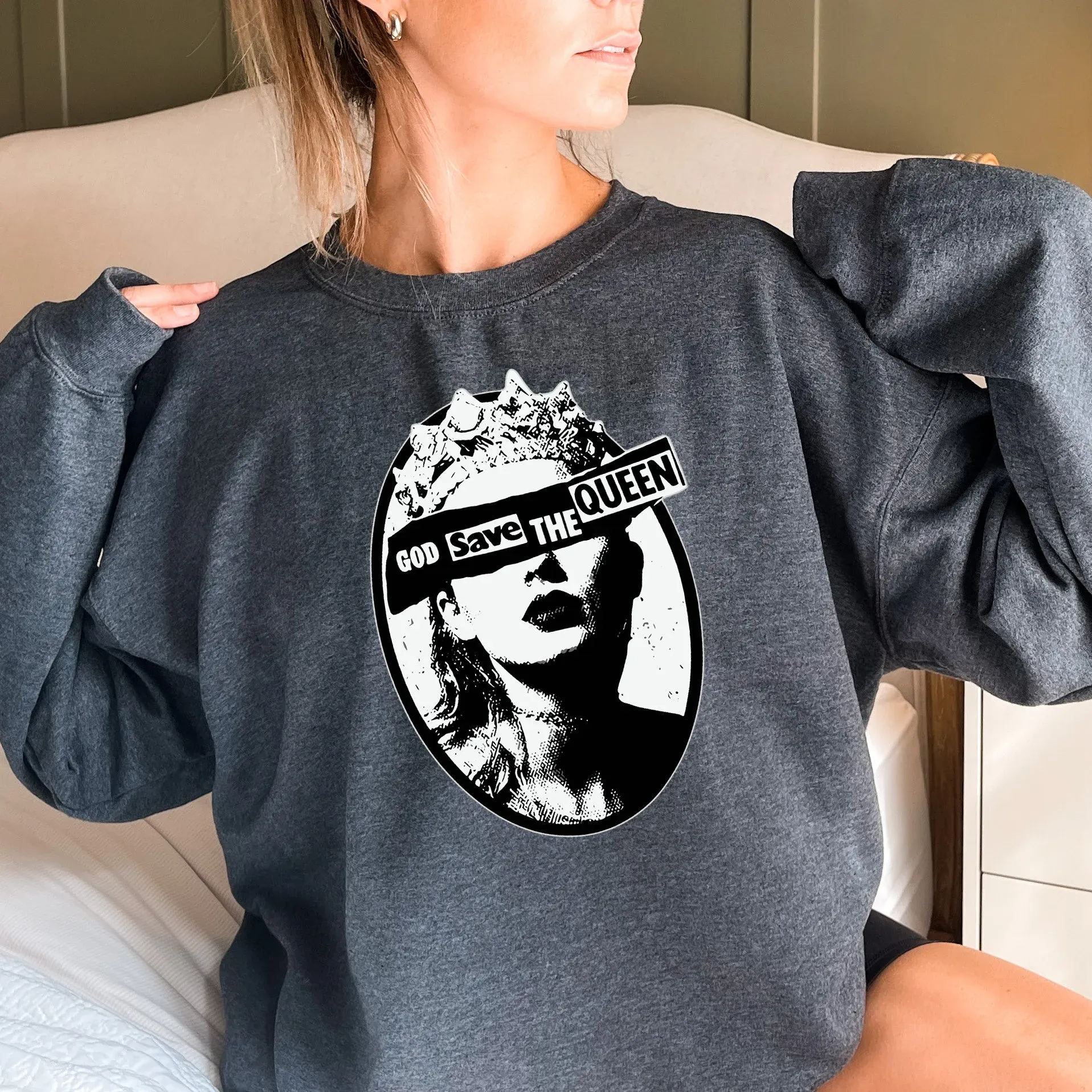 God Save The Queen Crewneck
