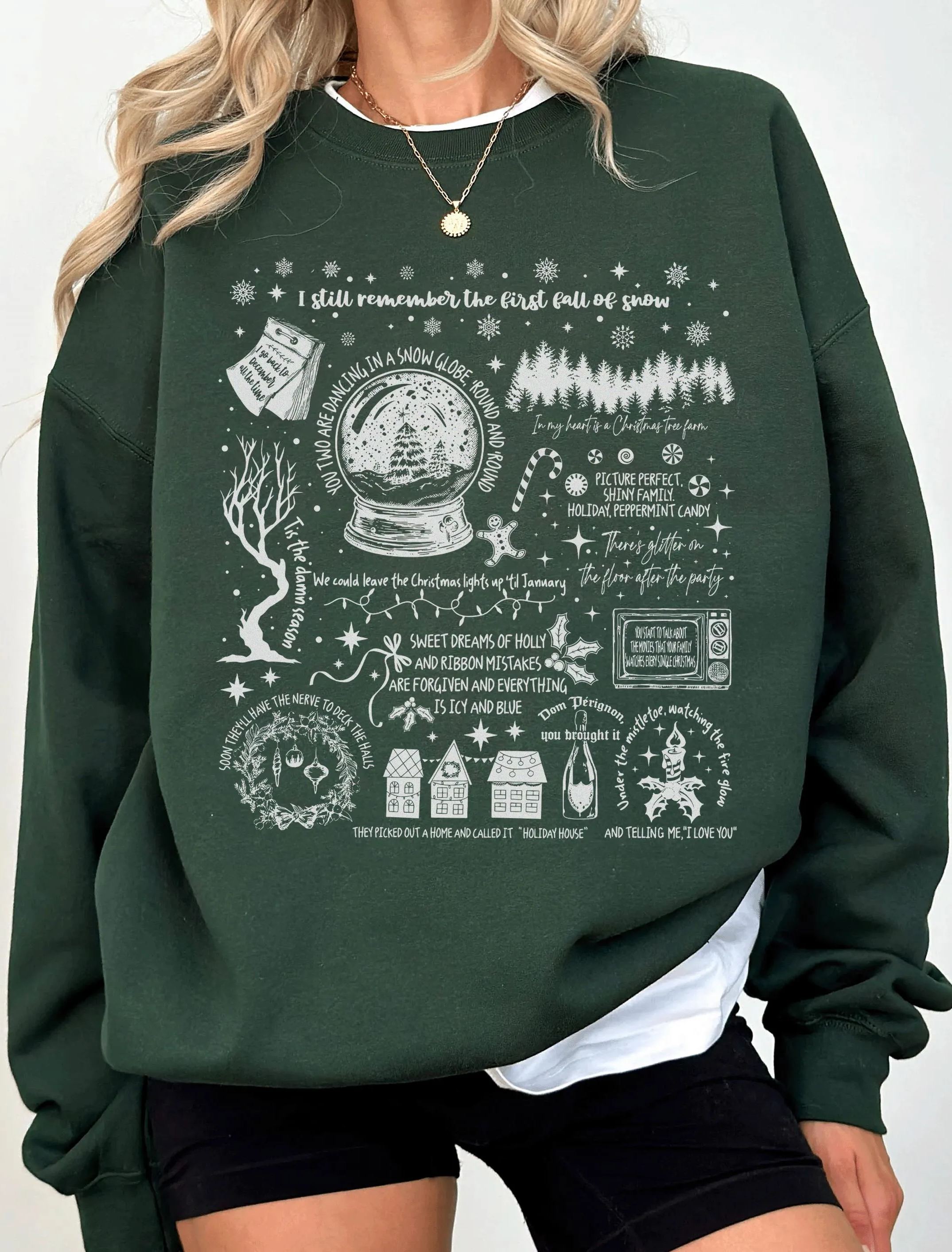 Christmas Songs Sweatshirts