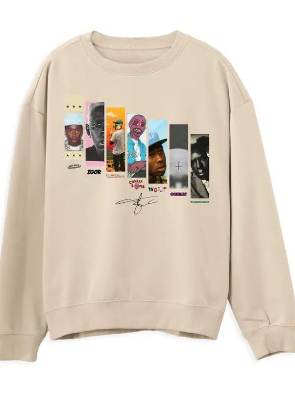Tyler Merch – Albums Version 7 Tshirts– Women Sweatshirt