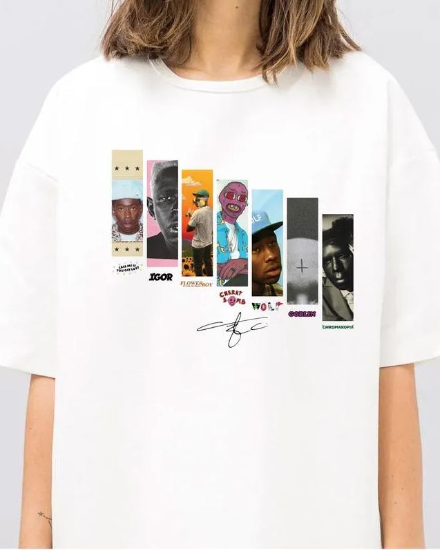 Tyler Merch – Albums Version 7 Tshirts– Women shirt