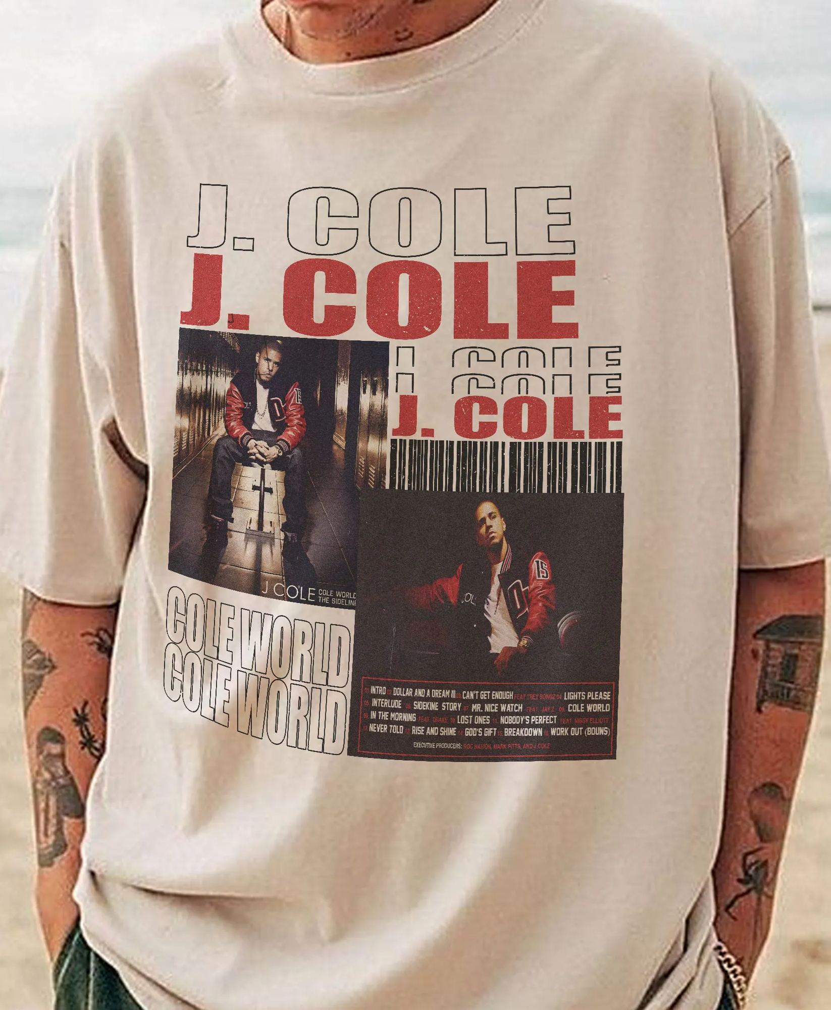 J Cole – COLE WORLD  – Sweatshirt