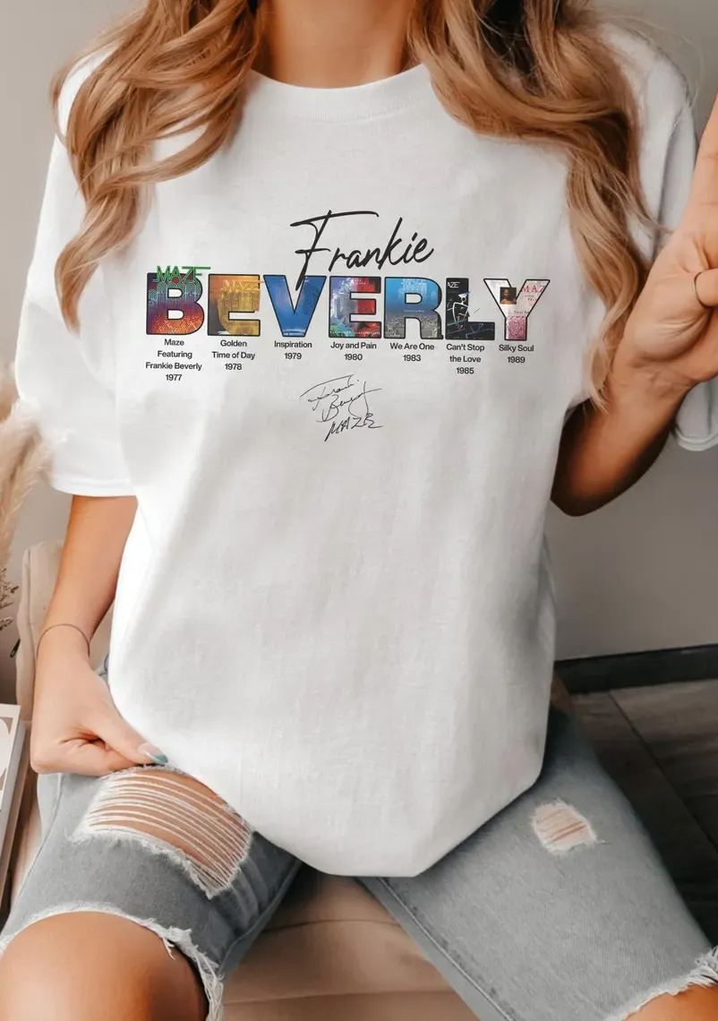 Frankie BEVERLY Short Sleeve T-Shirt