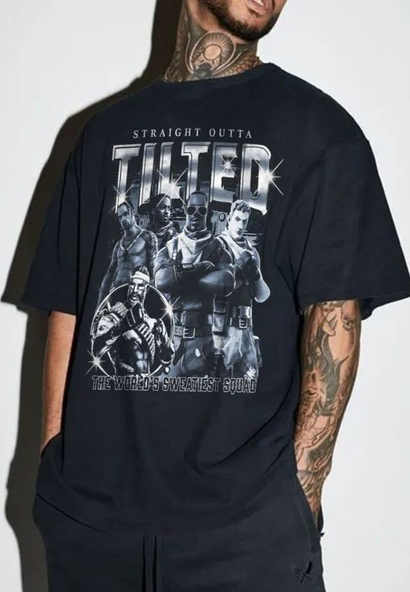 straight Outta Tilted Vintage Men T-Shirt