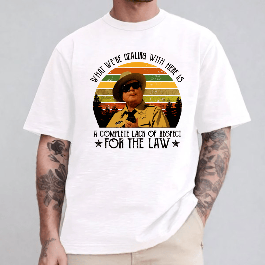 What We're Dealing With Here Is Shirt, Smokey And The Bandit Movie T-Shirt