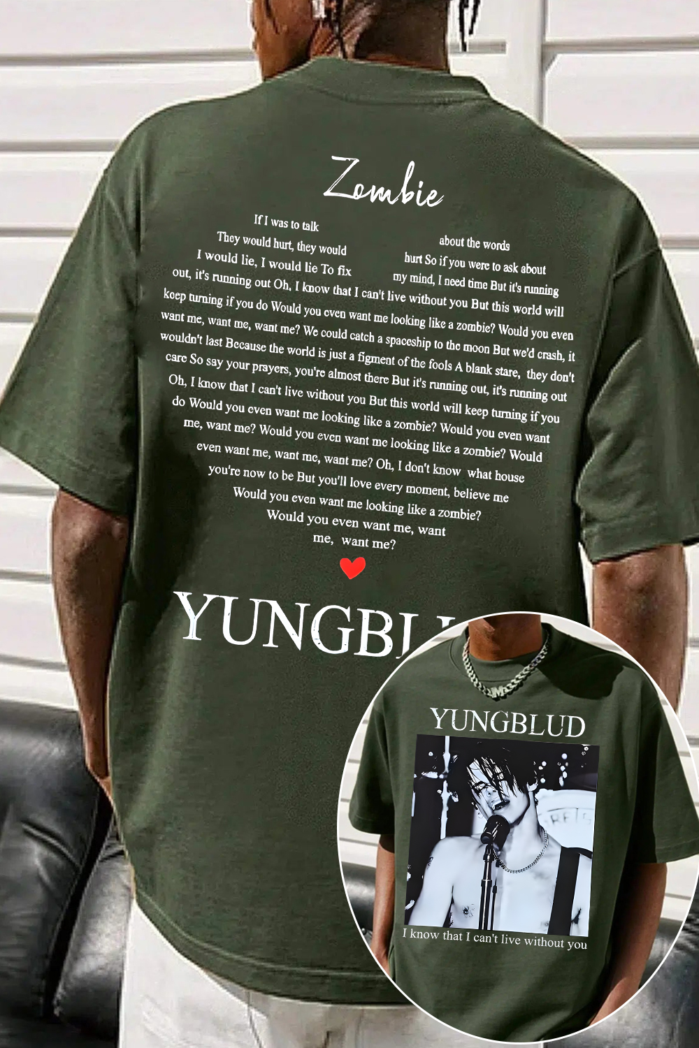 Yungblud & Zombie Shirt For Men