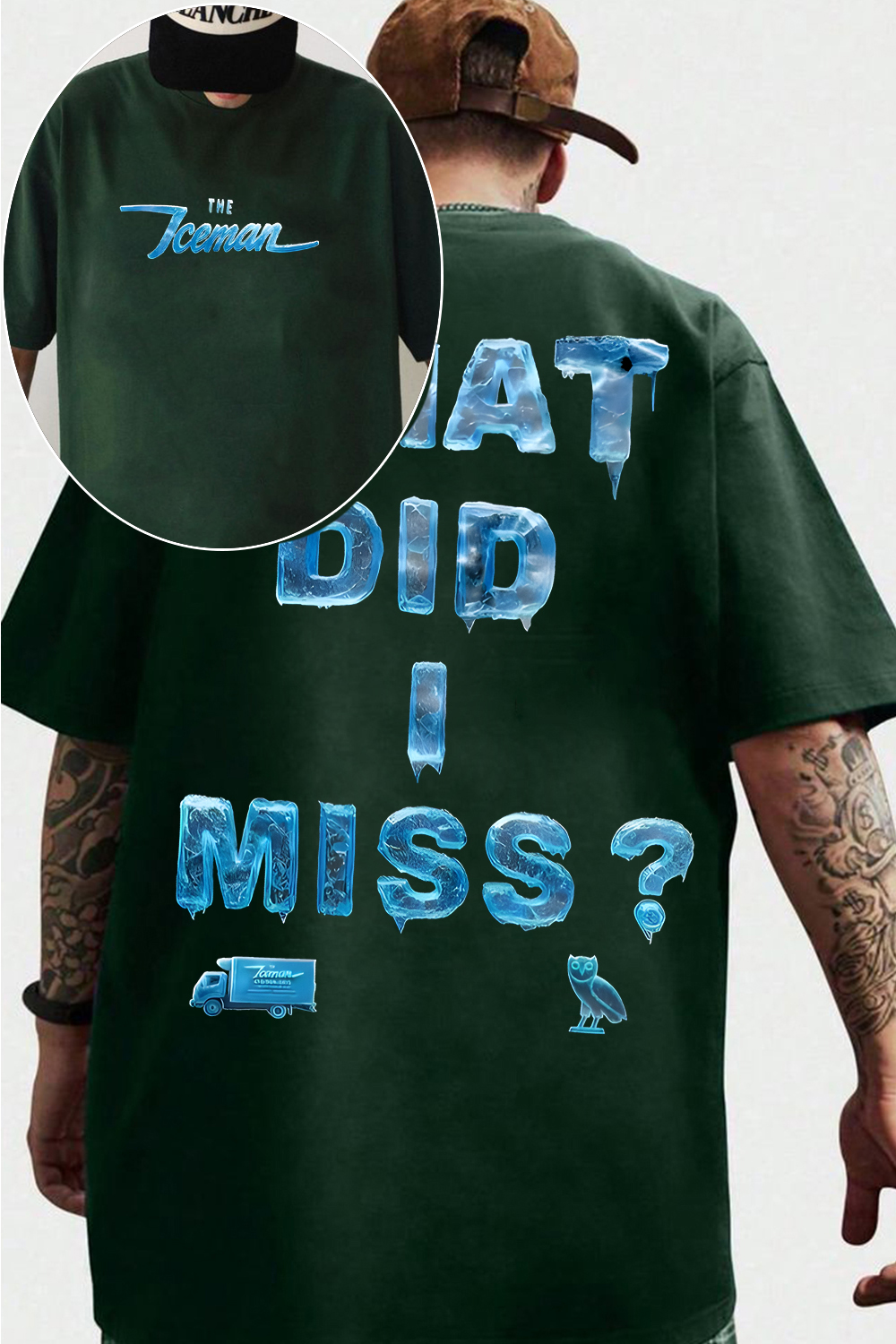 “The Iceman” Drake’s album 🎶❤️shirt