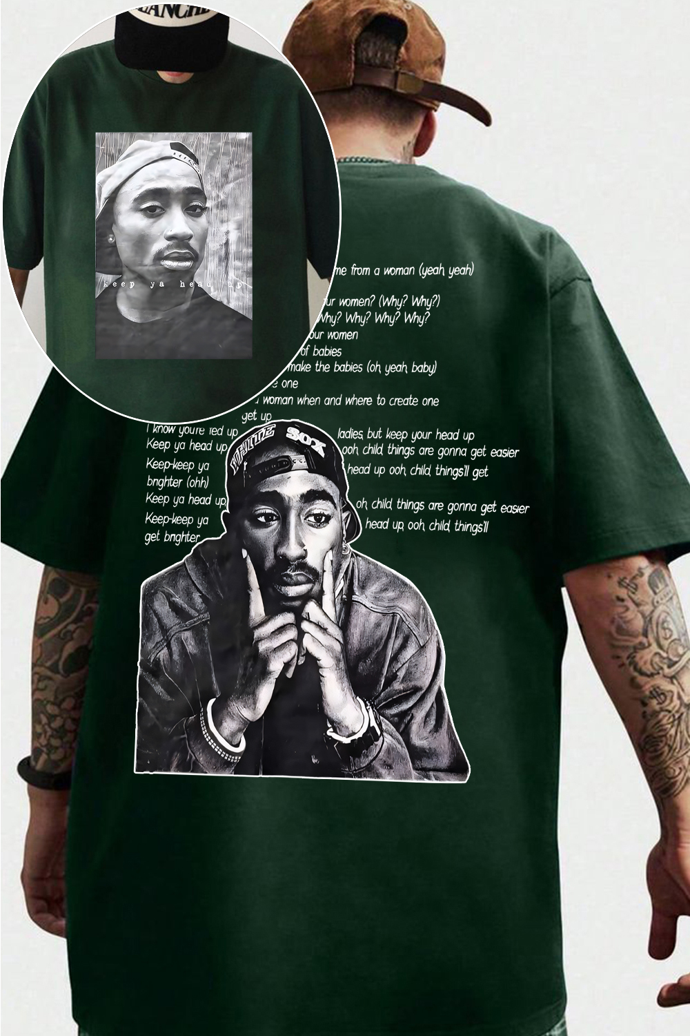 tupacquotes T-SHIRT