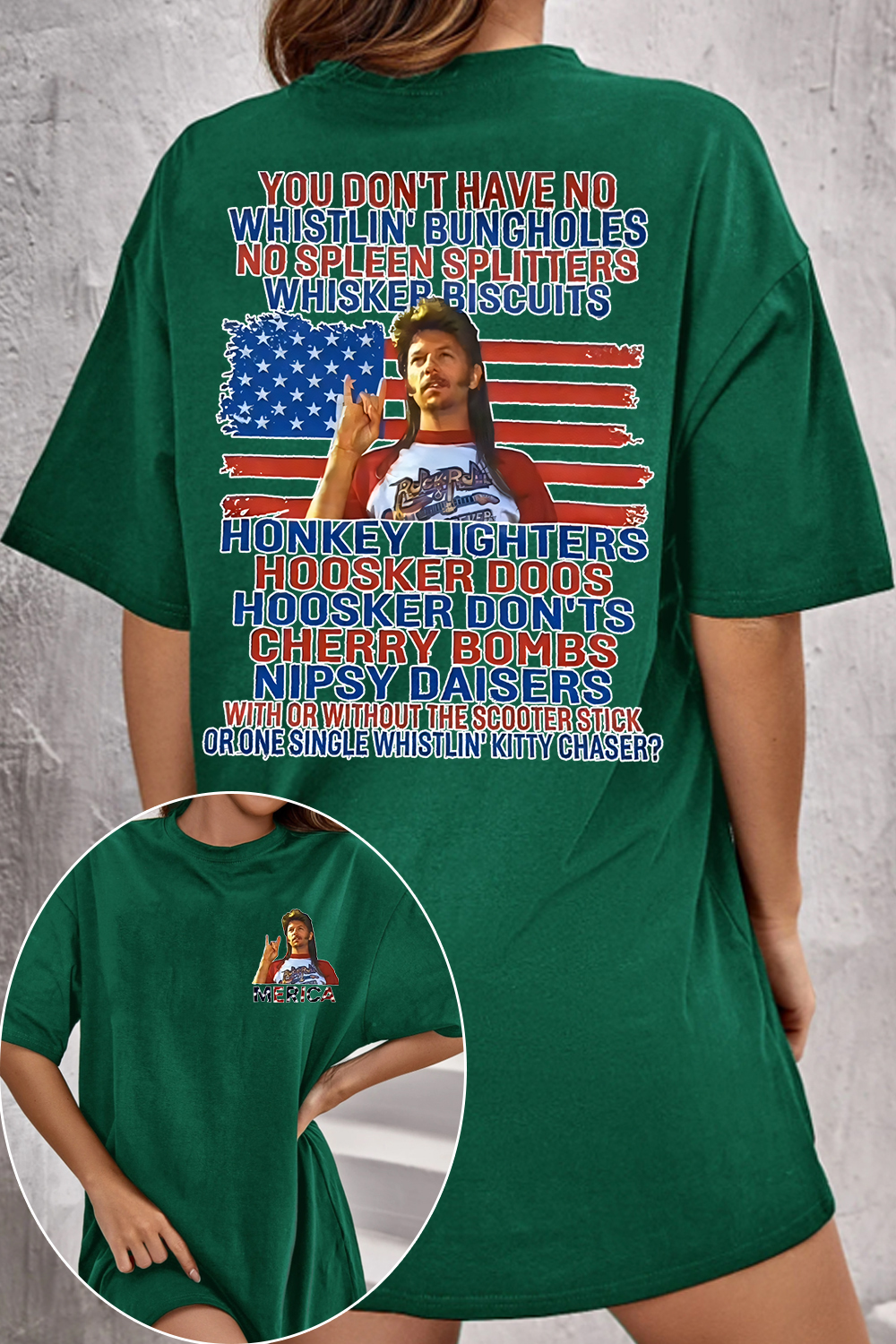 Joe Dirt 2-Sided Women's T-shirt