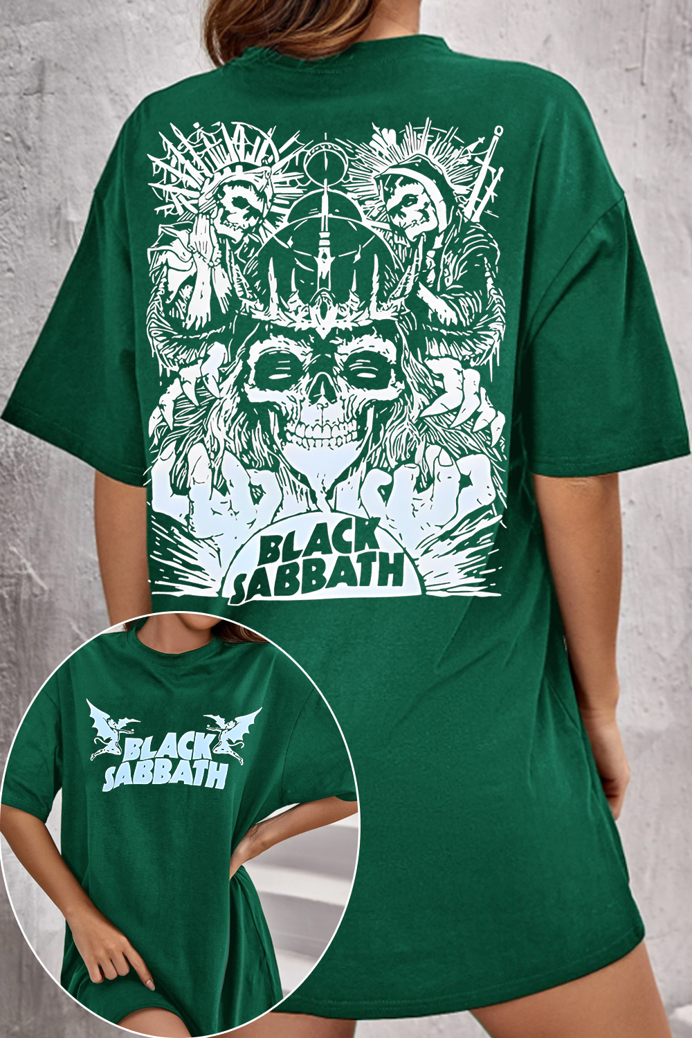 blacksabbath Ozzy women tee