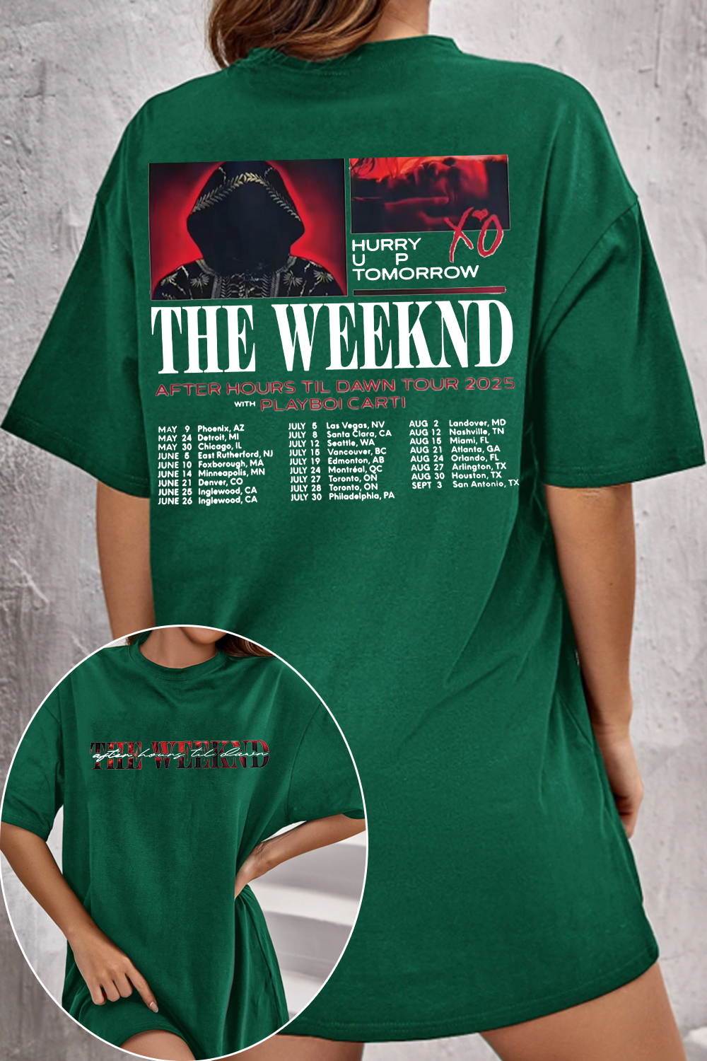 2025 theweeknd   T-SHIRT