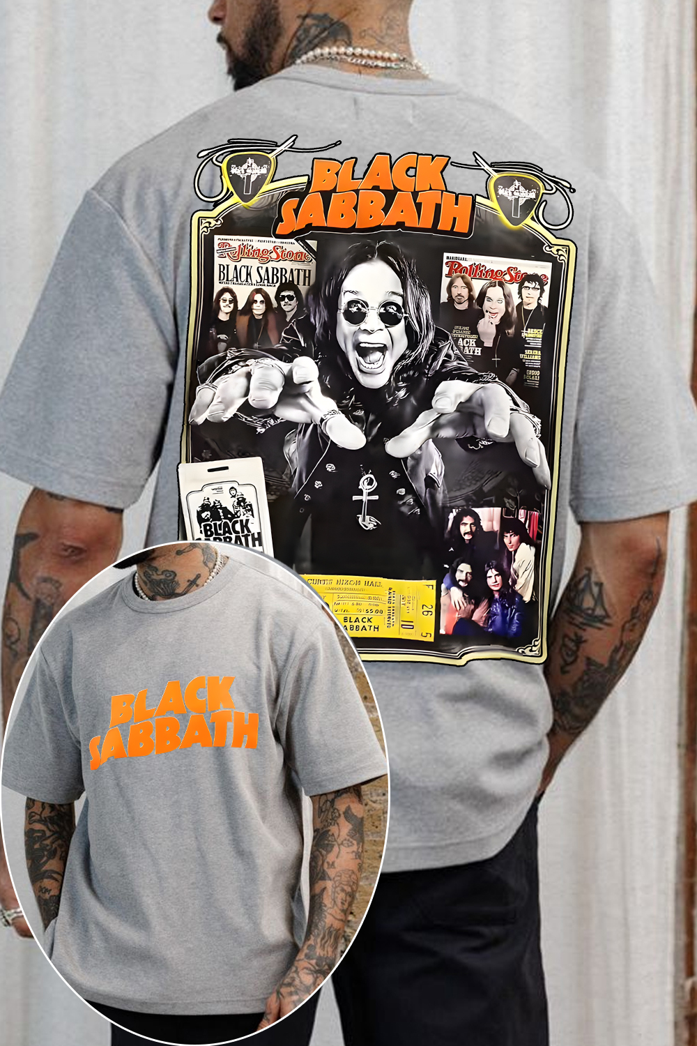 Blacksabbath Ozzyosbourne tee