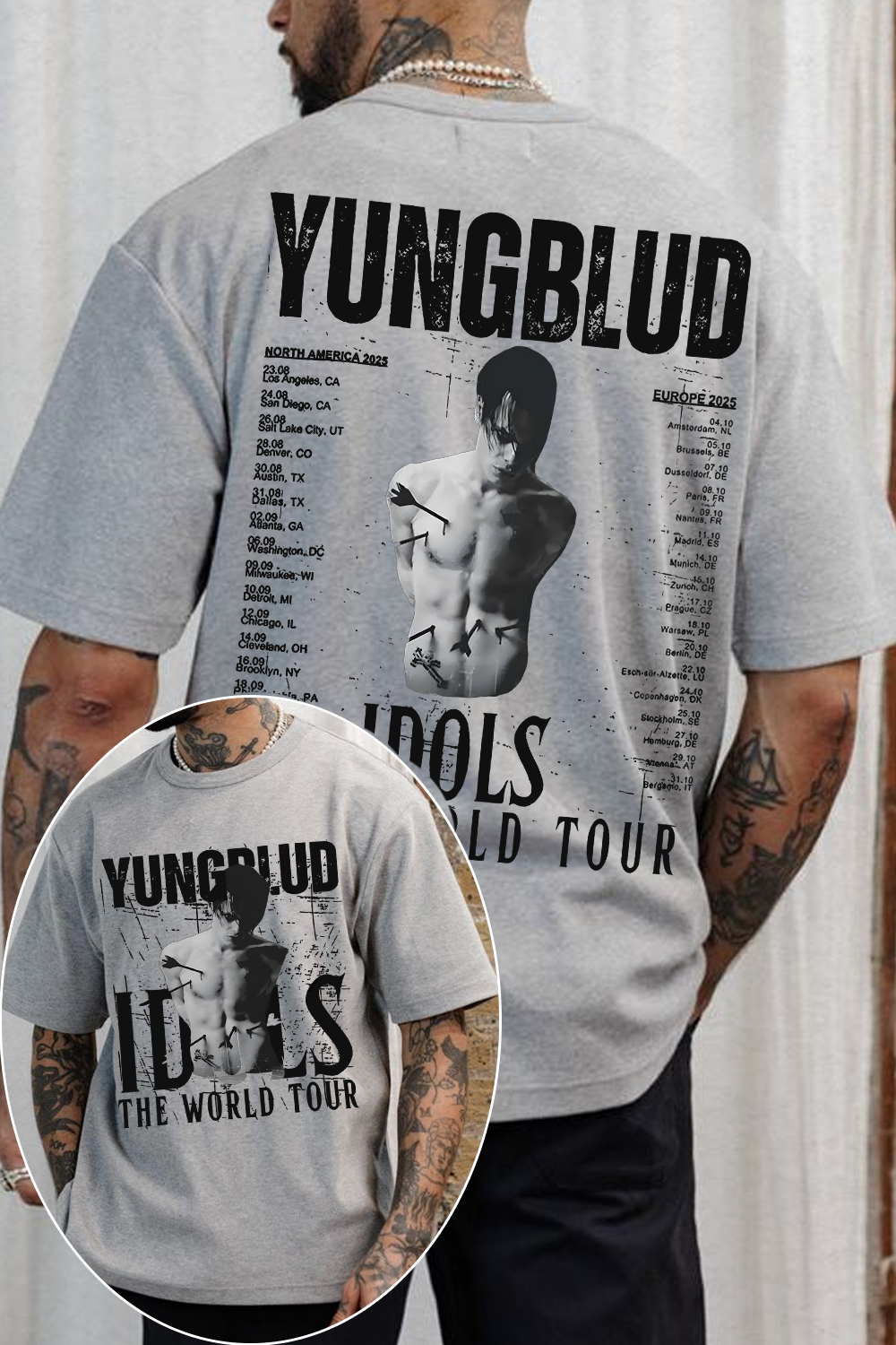 yungblud style  shirt