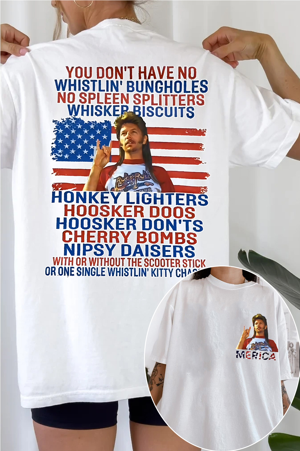 Joe Dirt 2-Sided Women's T-shirt