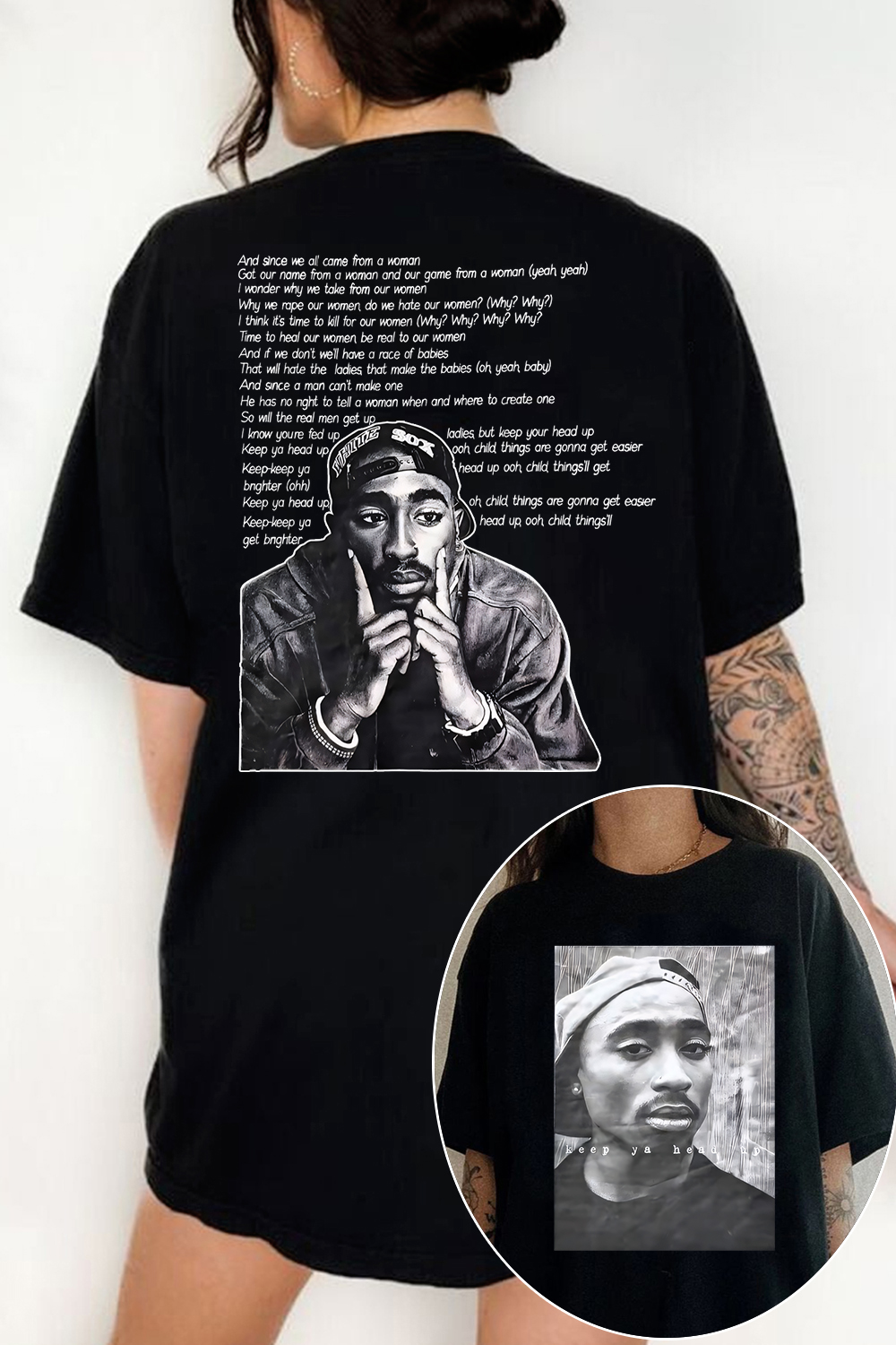 tupacquotes T-SHIRT
