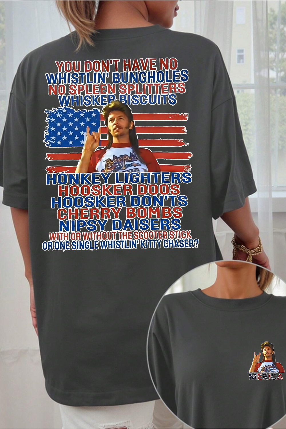 Joe Dirt 2-Sided Women's T-shirt