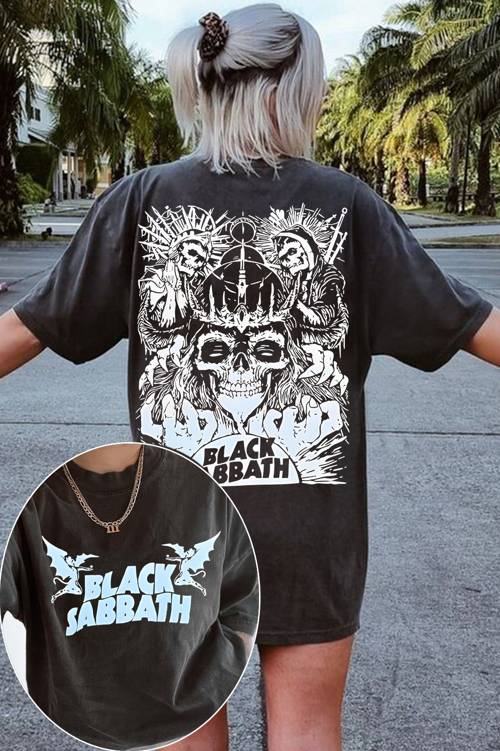 blacksabbath Ozzy women tee