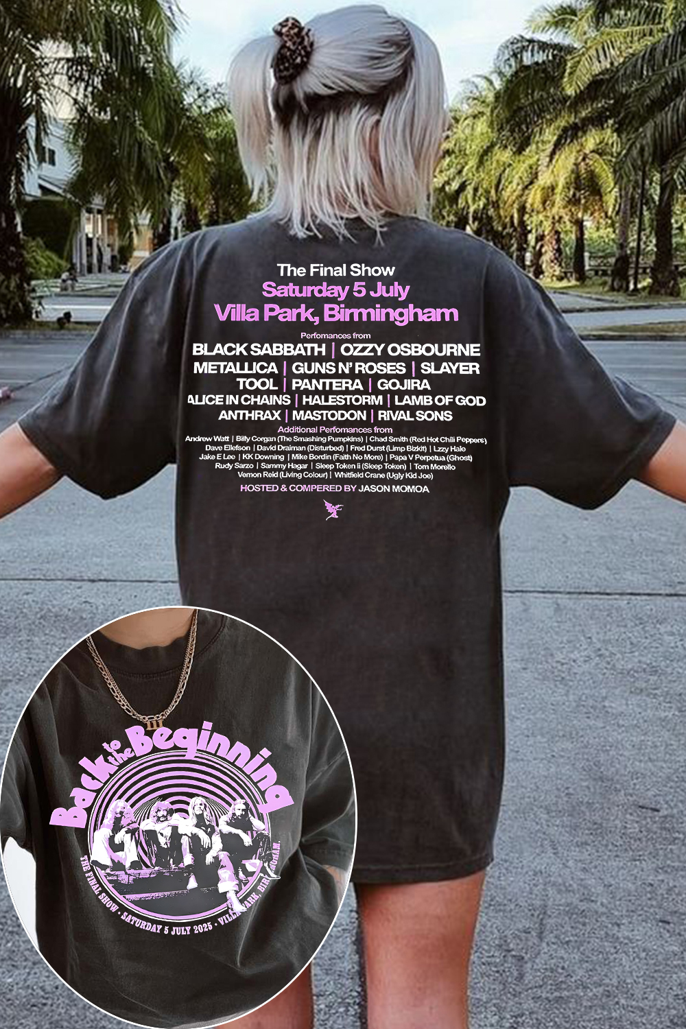 Blacksabbath Ozzy Osbourne women tee