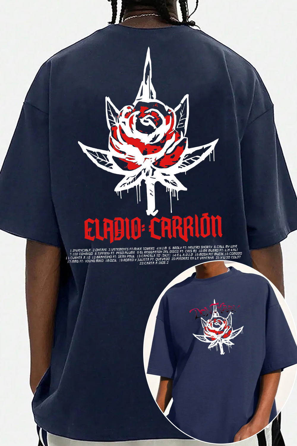 DON KBRN Shirt, Eladio Carrión MEN T-Shirt 