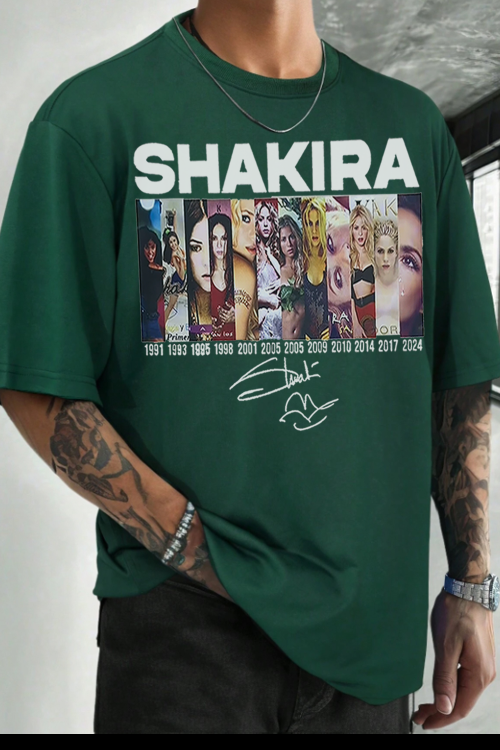 Shakira fans T-shirt For Men