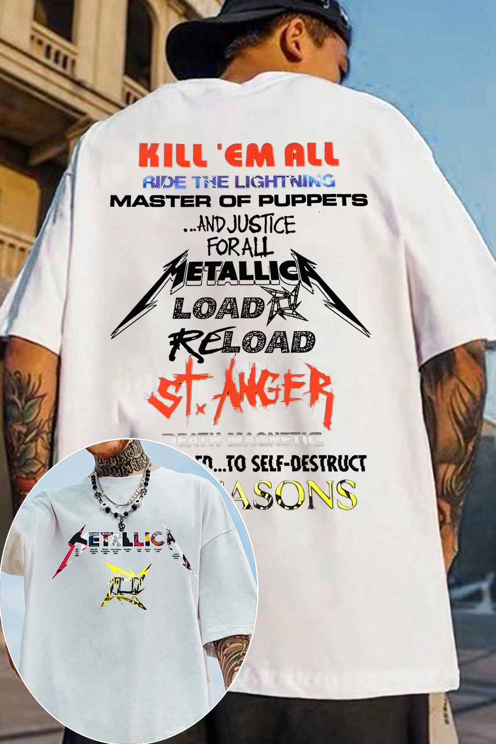 Metallica's fan TEE
