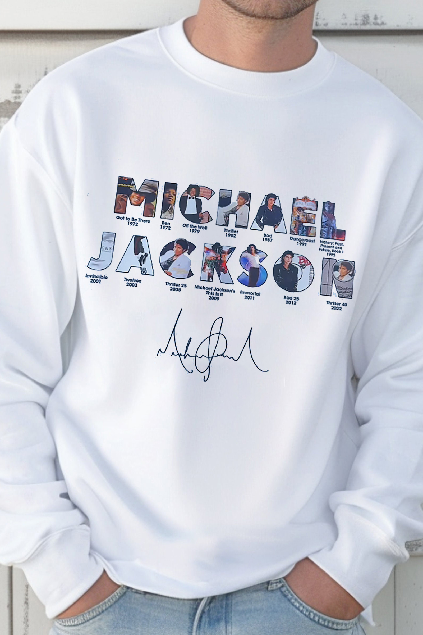 Michael Jackson Albums New Design Sweatshirt For Men