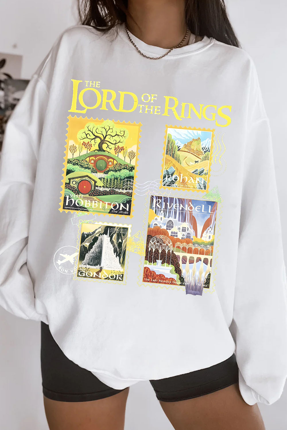 The Lord of the Rings Stamp Women's Sweatshirt