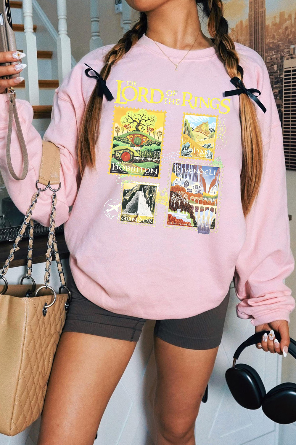 The Lord of the Rings Stamp Women's Sweatshirt