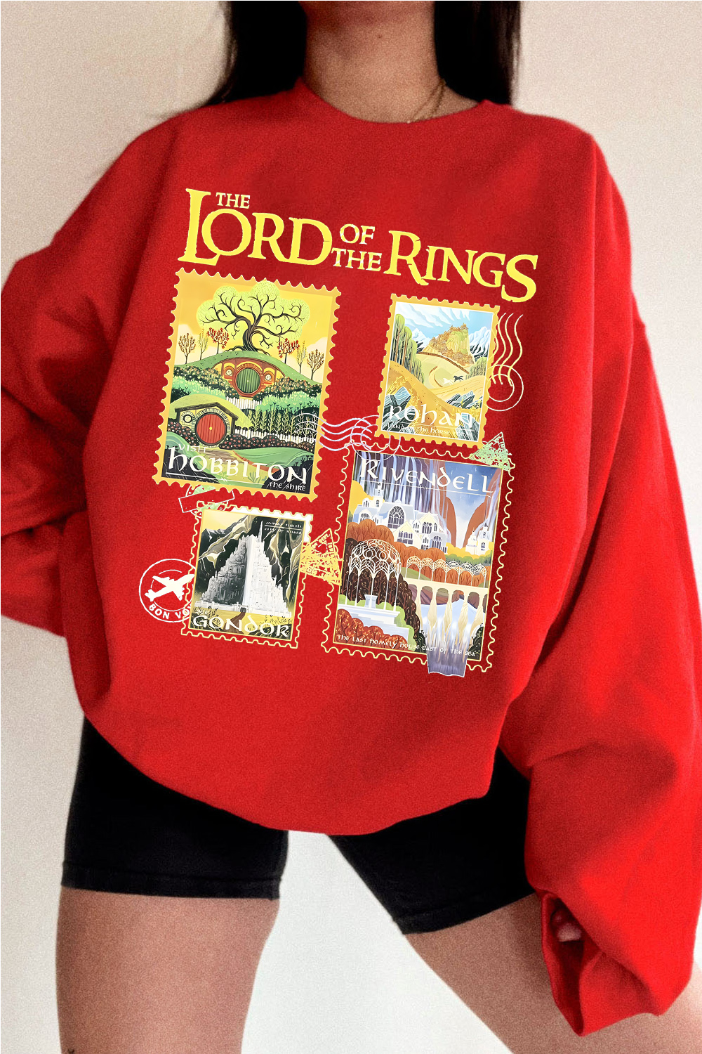 The Lord of the Rings Stamp Women's Sweatshirt
