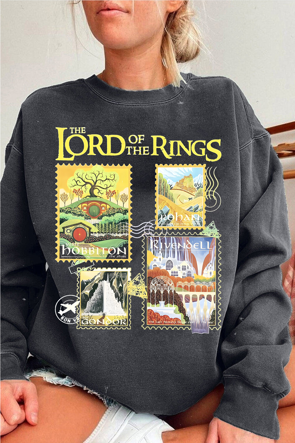 The Lord of the Rings Stamp Women's Sweatshirt