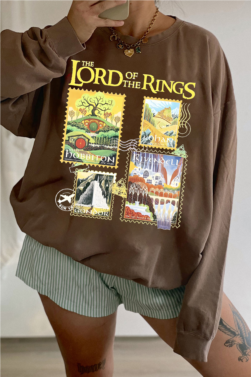The Lord of the Rings Stamp Women's Sweatshirt